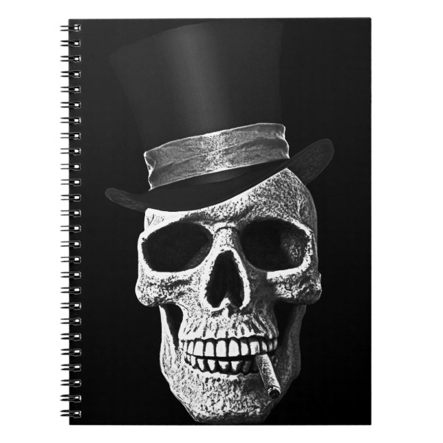 Top hat skull notebook (Front)