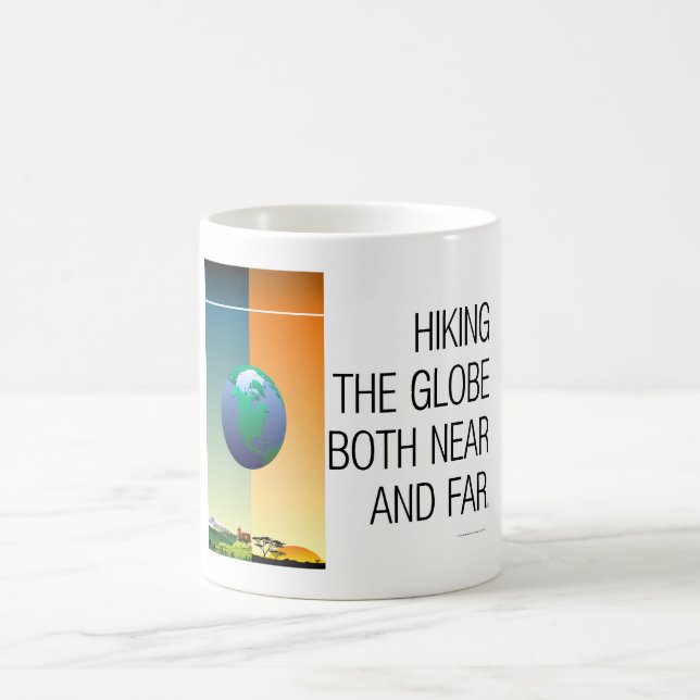 TOP Hiking the Globe Coffee Mug (Center)