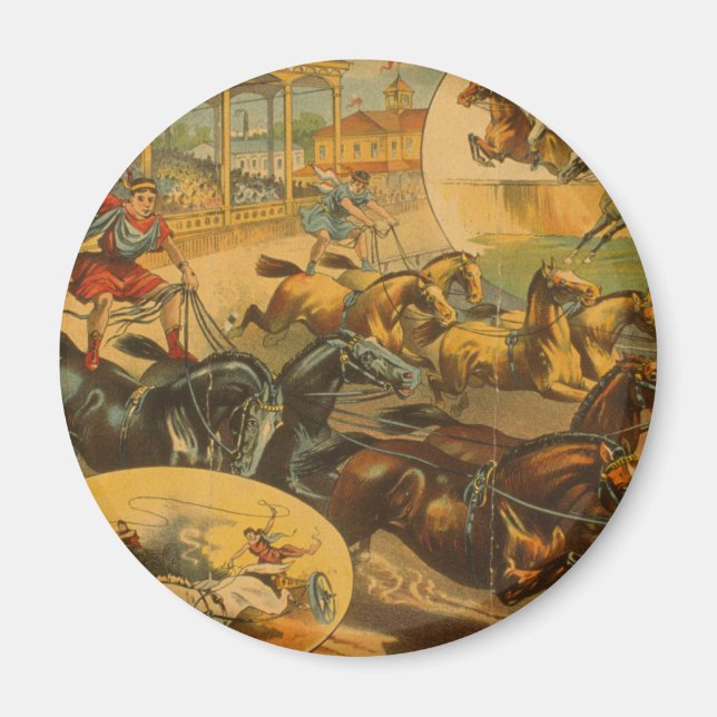 TOP Horse Race Magnet (Front)