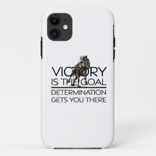 TOP Horse Race Victory Slogan iPhone 11 Case