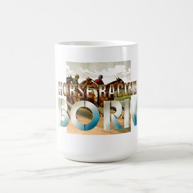TOP Horse Racing Born Mug (Center)