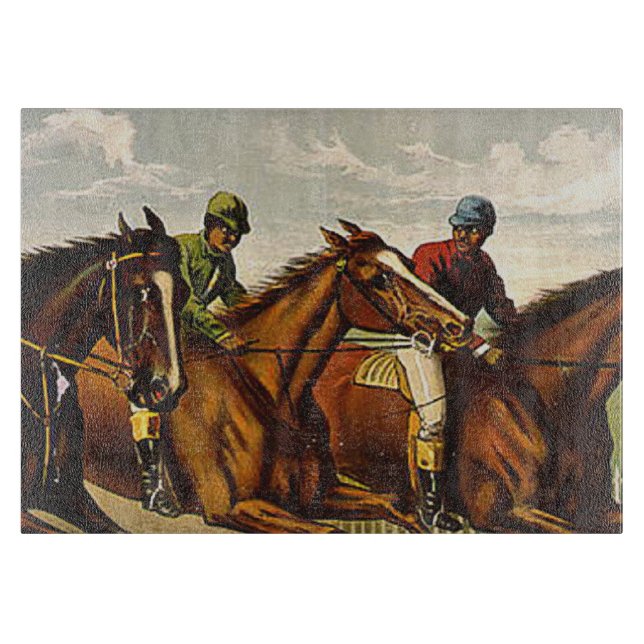 TOP Horse Racing is My Life Cutting Board (Front)