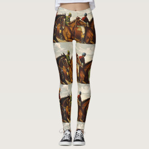TOP Horse Racing Life Leggings