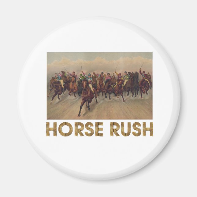 TOP Horse Rush Magnet (Front)
