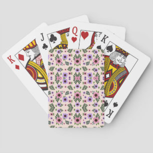 Top image shows playing cards fan out revealing