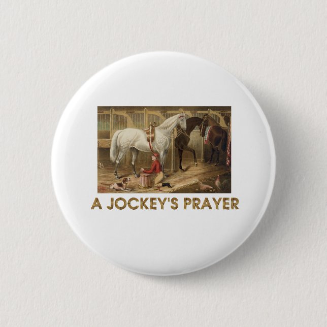 TOP Jockey's Prayer Buttons (Front)