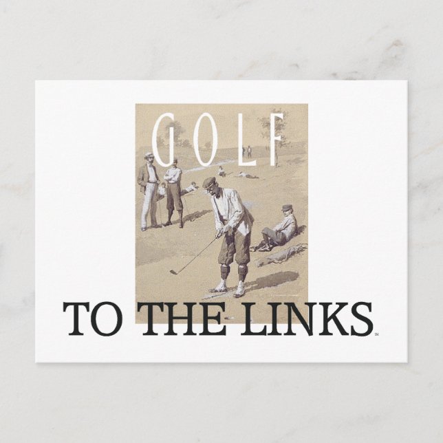 TOP Links Golf Postcard (Front)