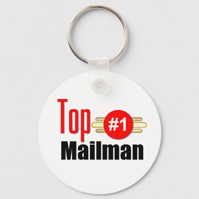Top Mailman Key Ring (Front)