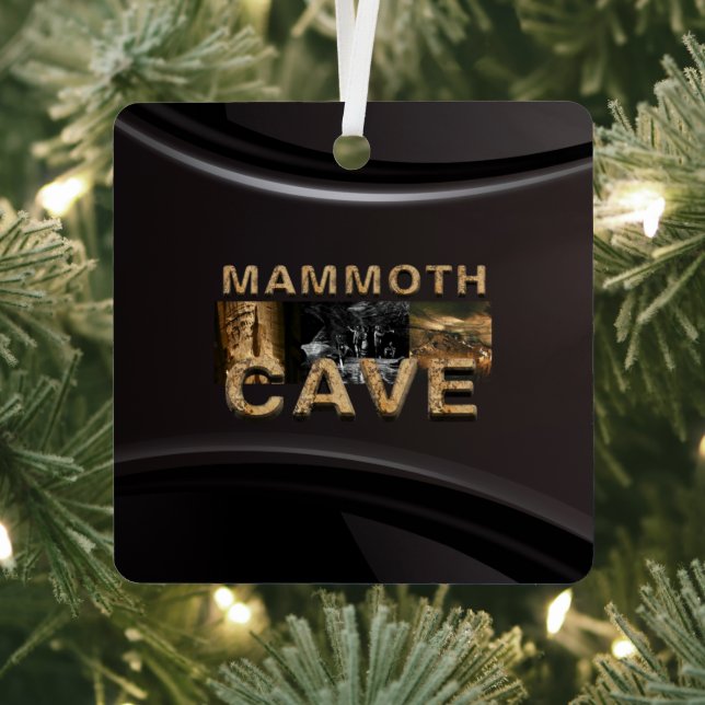 TOP Mammoth Cave Metal Ornament (Insitu)