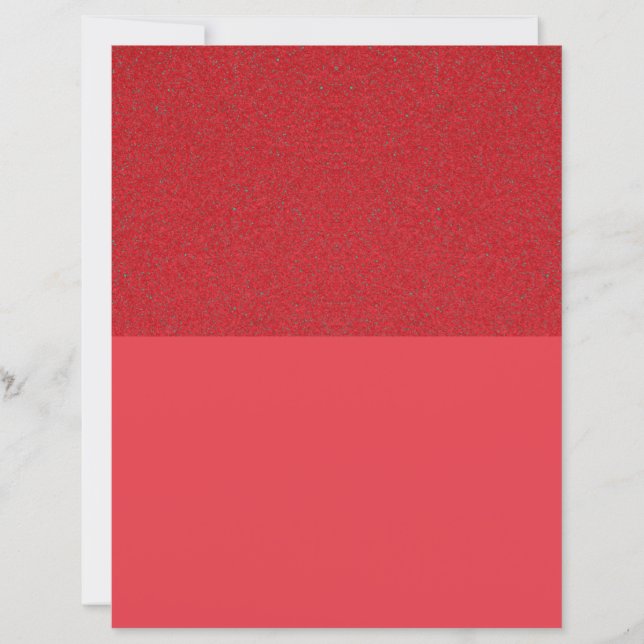 Top-Noise Tomato Red Custom Paper Sheets (Front)