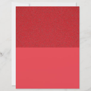 Top-Noise Tomato Red Custom Paper Sheets
