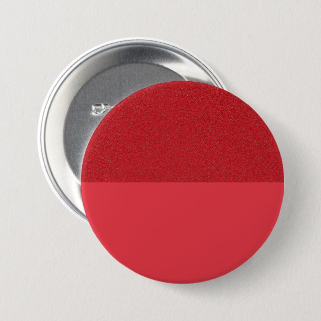 Top-Noise Tomato Red Pin-Back Button – Customise (Front & Back)
