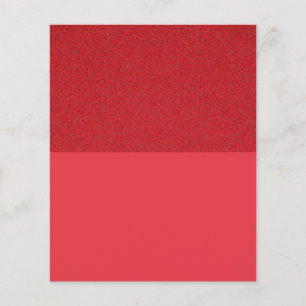 Top-Noise Tomato Red Square Flyer – Customisable