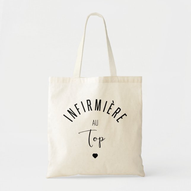 Top Nurse Tote Bag (Front)