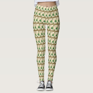 Top O The Mornin Irish Lass St. Pat's Day Leggings