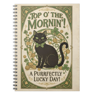 Top O' The Morning - St. Patrick's Day Notebook