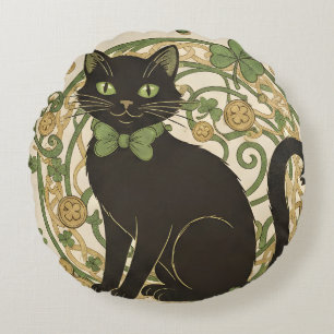 Top O' The Morning - St. Patrick's Day Round Cushion