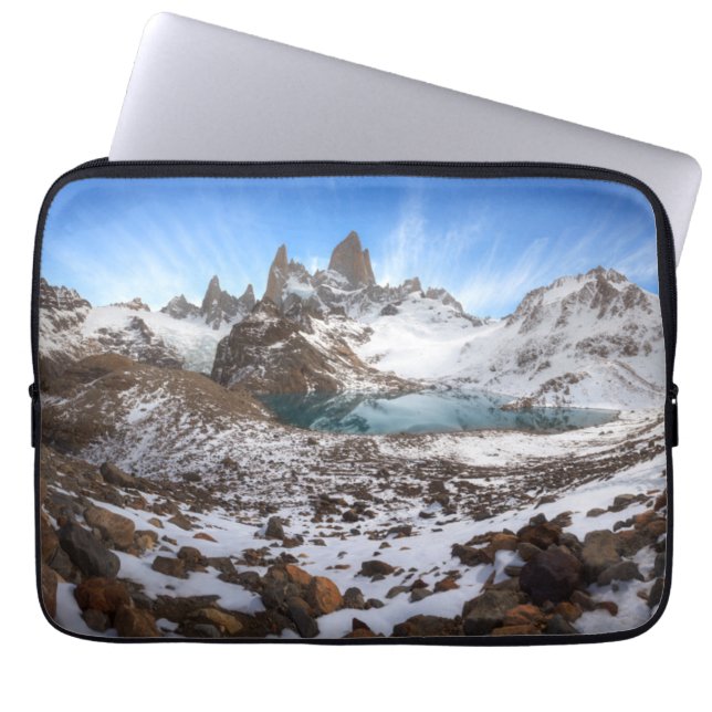 Top Of Fitz Roy Laptop Sleeve (Front)