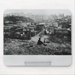 Top of rue Champlain Paris, 1858-78 Mouse Mat