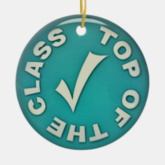Top Of The Class Ceramic Tree Decoration