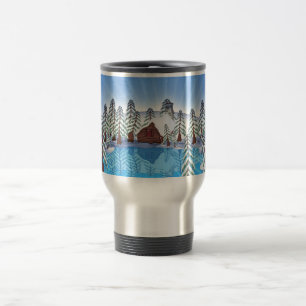 Top Of the Hill - Lake View Travel Mug