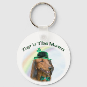 Top of the Morn Dachshund  Key Ring