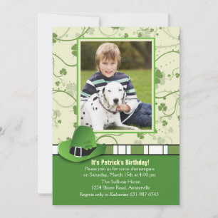 Top of the Morning Photo Invitation