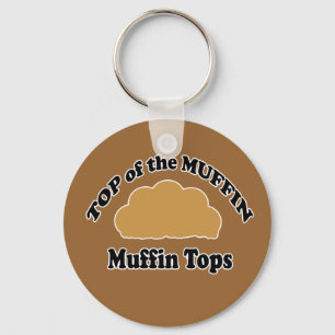 top of the muffin key chain