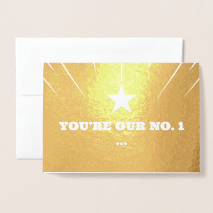 Top of The Pops Father’s Day Foil Greeting Card
