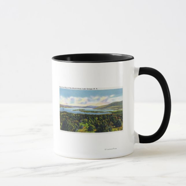 Top of the World Farm View of the Lake Mug (Right)