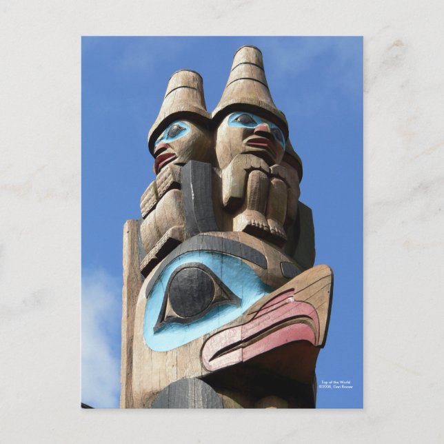 Top of the World Postcard (Front)