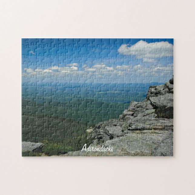 Top of Whiteface Mountain, Adirondacks, NY Photo Jigsaw Puzzle (Horizontal)
