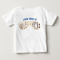 Top One Aviator Glasses First Birthday Shirt