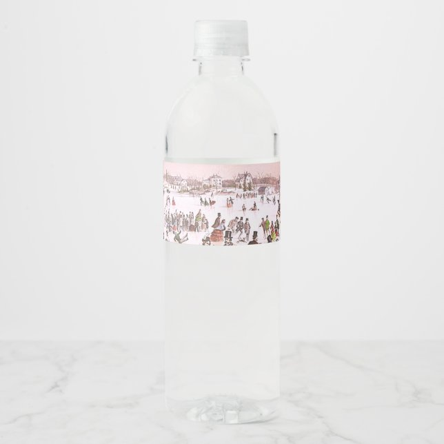 TOP One Beautiful Skate Water Bottle Label (Front)