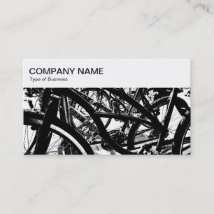 Top Panel - Bikes HC BW Business Card