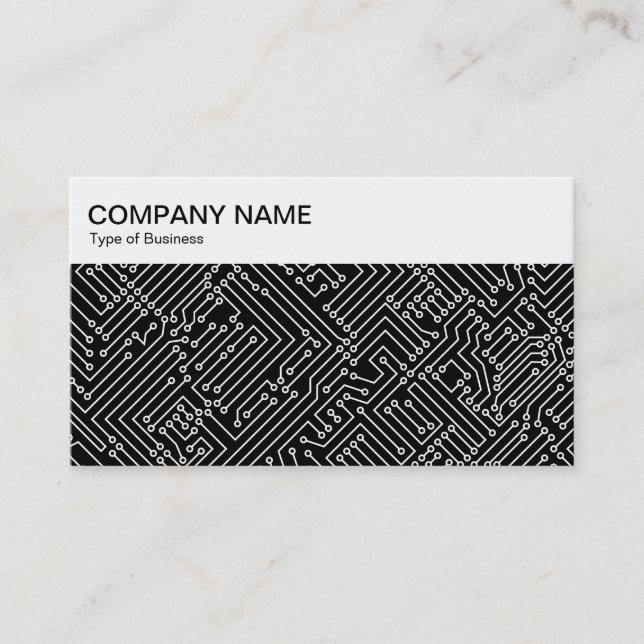 Top Panel - Circuitry Business Card (Front)
