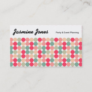 Top Panel - Colour Spots 01 Business Card