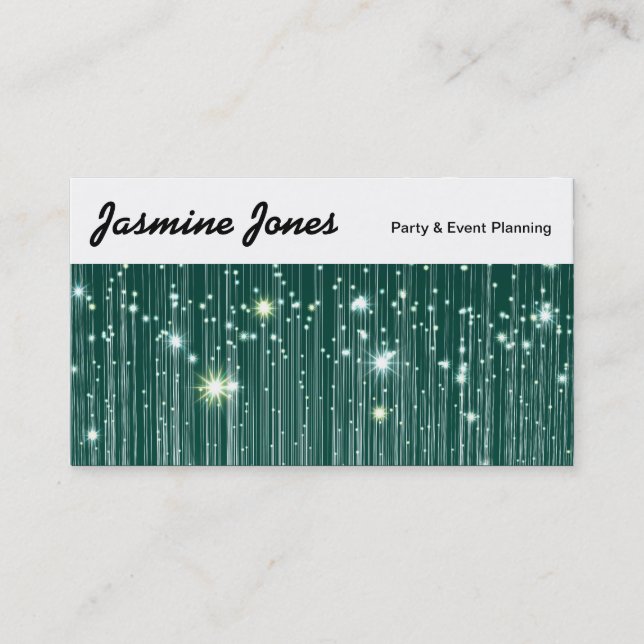 Top Panel - Fibre Optics Business Card (Front)
