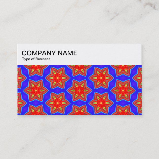 Top Panel - Geometric Pattern 160614(5) Business C Card (Front)