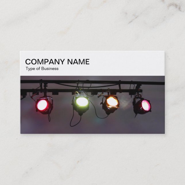 Top Panel - Lighting Rail Business Card (Front)