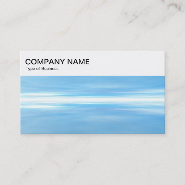 Top Panel - Sea and Sky 04 Business Card (Front)