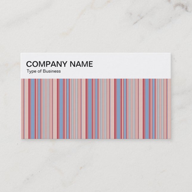 Top Panel - Stripes 310515 (012) Business Card (Front)