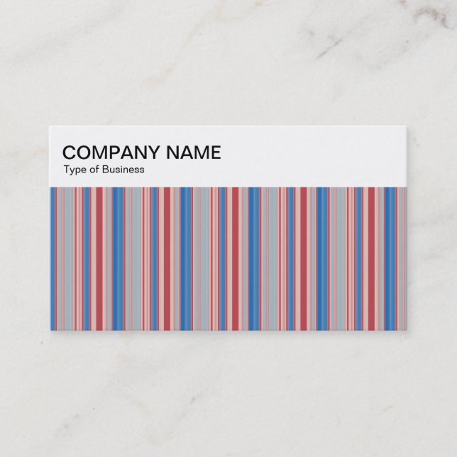 Top Panel - Stripes 310515 (013) Business Card (Front)