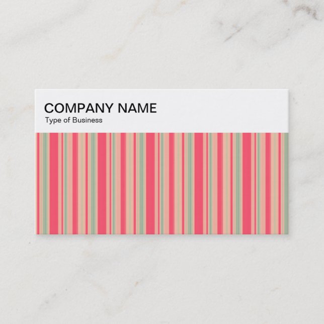 Top Panel - Stripes 310515 (09) Business Card (Front)