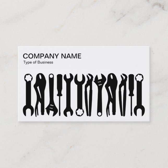Top Panel - Tools Business Card (Front)