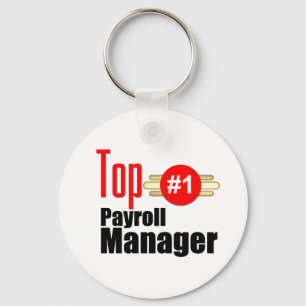 Top Payroll Manager Key Ring