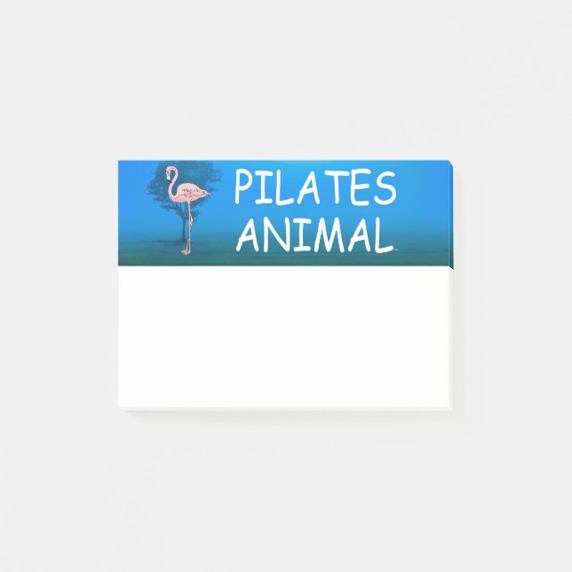 TOP Pilates Animal Post-it Notes (Front)