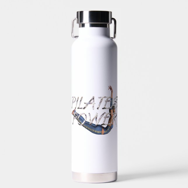 TOP Pilates Power Water Bottle (Front)