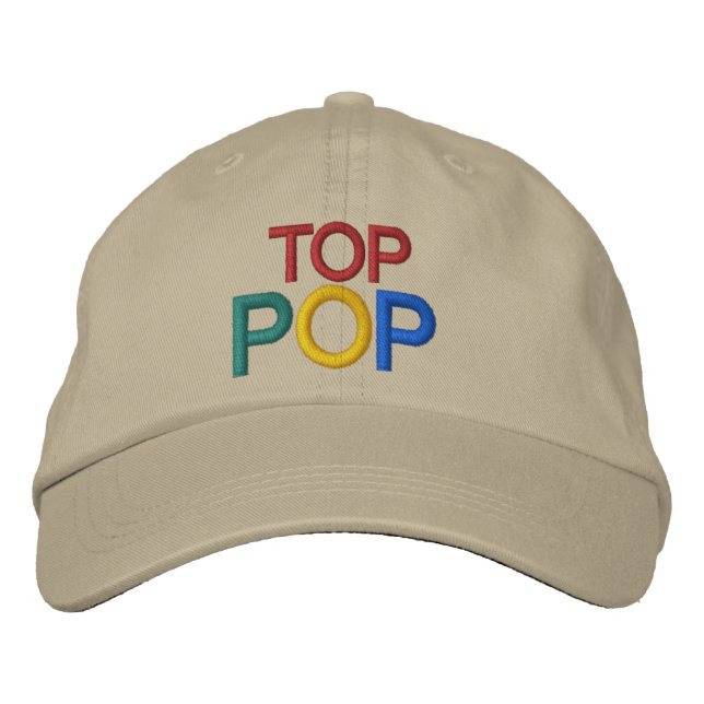 TOP POP by SRF Embroidered Hat (Front)