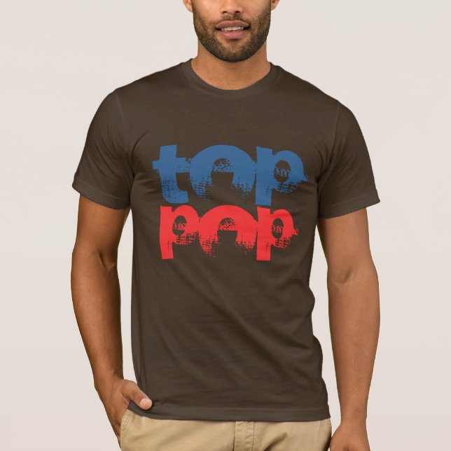 TOP POP Father's Day T-shirt (Front)
